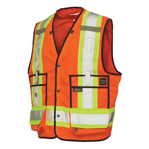 Surveyor Safety Vest Large - S31311-FLOR-L