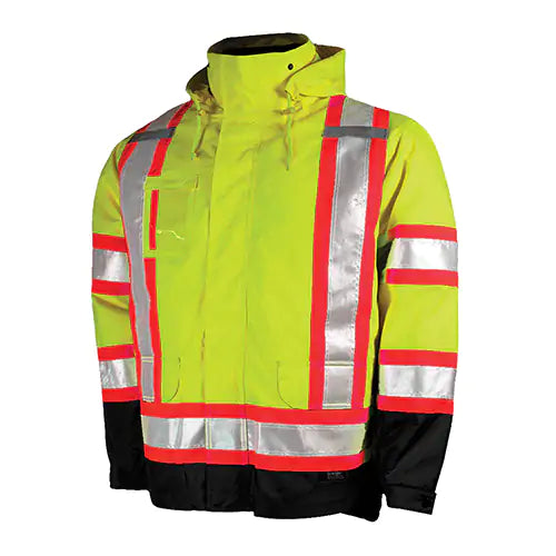 5-in-1 Safety Jacket 4X-Large - S42631-FLGR-4XL