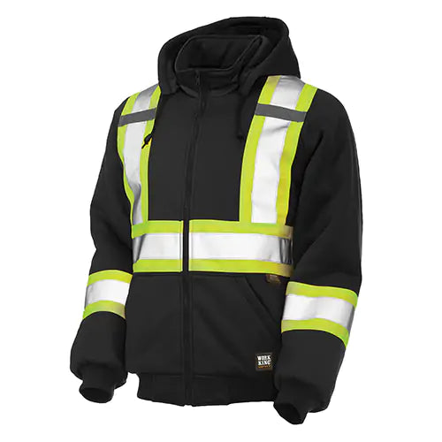Insulated Safety Hoodie Large - S47411-BLK-L