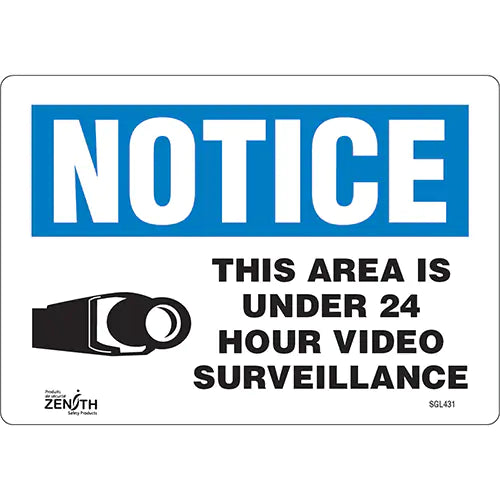 "24 Hour Surveillance" Sign - SGL431