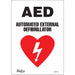 "AED Automated External Defibrillator" Sign - SGL773