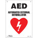 "AED Automated External Defibrillator" Sign - SGL774