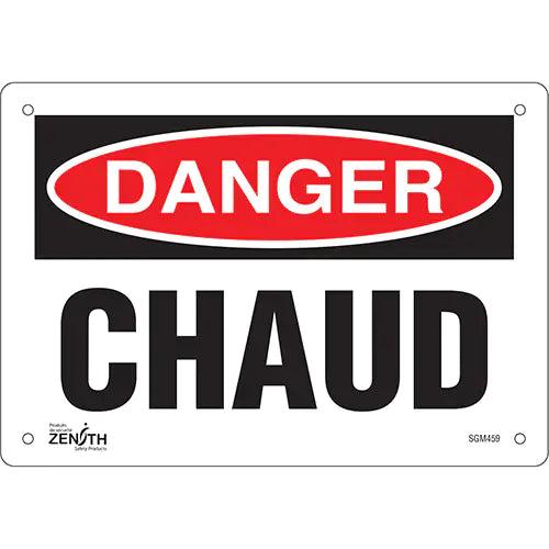"Chaud" Sign - SGM459
