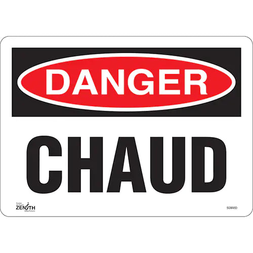 "Chaud" Sign - SGM460