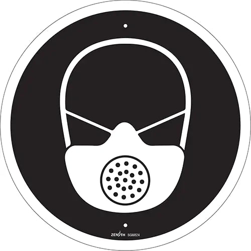 Respiratory Protection Required CSA Safety Sign - SGM824