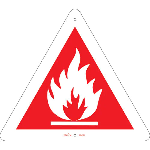 Flammable CSA Safety Sign - SGN037