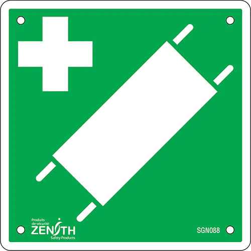 First Aid Stretcher CSA Safety Sign - SGN088