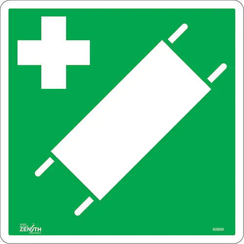 First Aid Stretcher CSA Safety Sign - SGN090