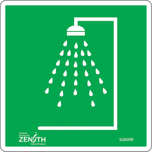 Emergency Shower CSA Safety Sign - SGN099
