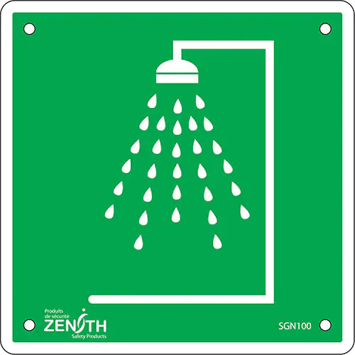 Emergency Shower CSA Safety Sign - SGN100