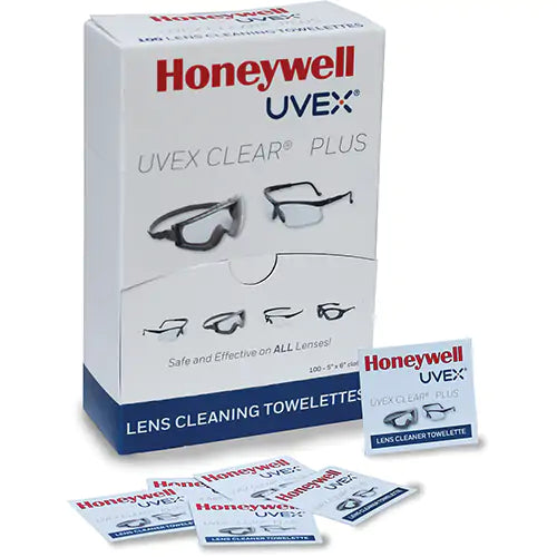 Uvex® Clear® Plus Towelettes - S470