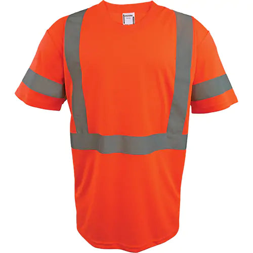 Short Sleeve Safety T-Shirt X-Large - TS1103 ORG XL