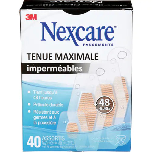 Nexcare™ Max-Hold Waterproof Bandages - MHW-40-CA