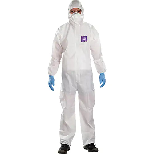 AlphaTec™ Microchem® 3-Piece Chemical Resistant Coveralls with Hood 2X-Large - WH15-S-92-101-06