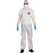 AlphaTec™ Microchem® 3-Piece Chemical Resistant Coveralls with Hood 2X-Large - WH15-S-92-101-06