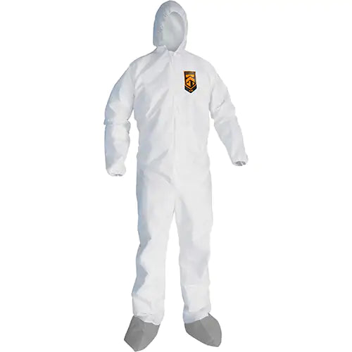 KleenGuard™A45 Liquid & Particle Protection Coveralls with Anti-Slip Shoe 2X-Large - 48975
