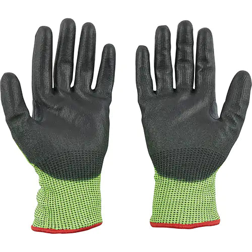 High Visibility Dipped Gloves Large - 48-73-8952