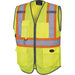 Zip-Front Safety Vest 3X-Large - V1023860-3XL
