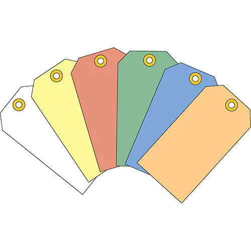 Coloured Blank Tags 4 - SAG475