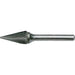 Solid Carbide Burrs - Pointed Cone Shape 1/8" - C17690