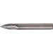 Solid Carbide Burrs - Tree Shape Pointed End 1/4" - C17578