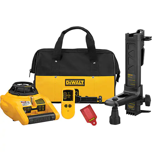 Interior and Exterior Rotary Laser Level Kit - DW074KD