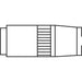 Centerfire™ Series Brass Nozzle 3/8" I.D. - NST-3800B