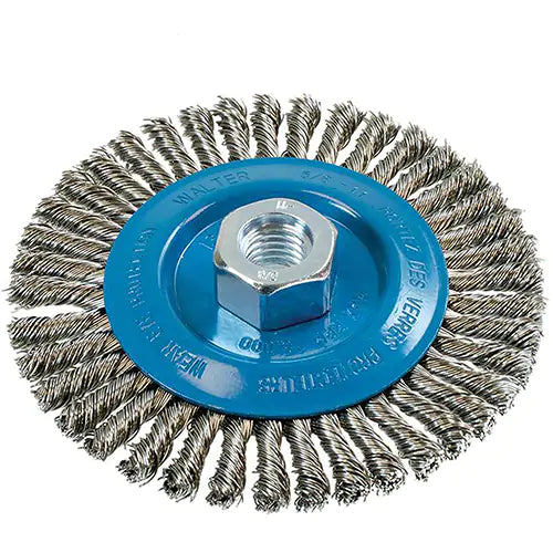 Knot-Twisted Stringer Bead Wire Wheel 5/8"-11 - 13K514