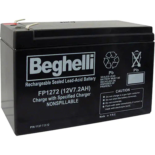 Sealed Lead Acid Batteries - BA-12-7.2BB
