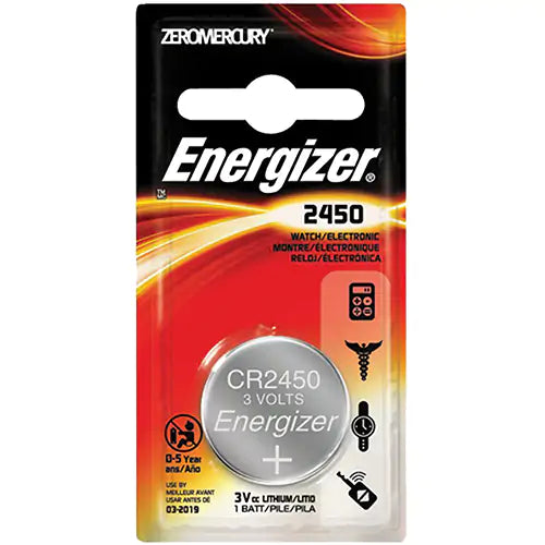 CR2450 - Lithium Batteries - ECR2450BP