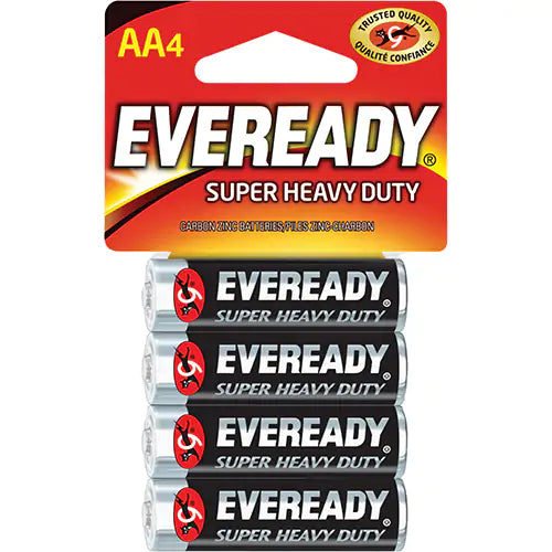 Eveready® Super Heavy-Duty Batteries - 1215SW-4