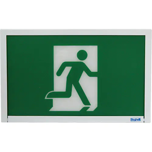 Running Man Exit Sign - SL-RM-ACDC-U-0LR-M
