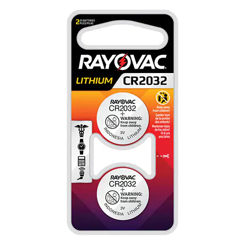 CR2032 Lithium Coin Cell Batteries - KECR2032-2
