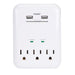 Prime® USB Charger with Surge Protector - PBUSB343S