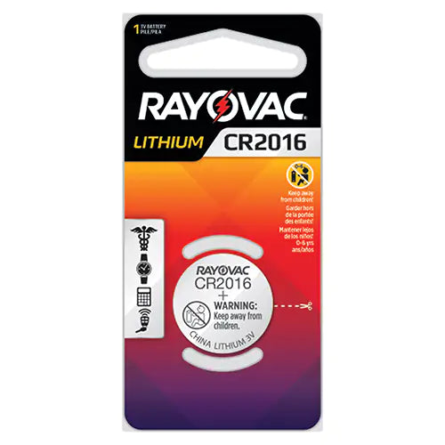 CR2016 Lithium Coin Cell Battery - KECR2016-1