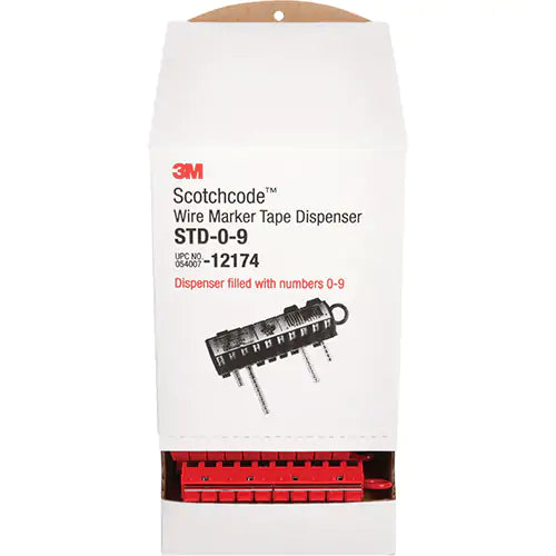 ScotchCode™ Wire Marker Dispenser - STD-0-9