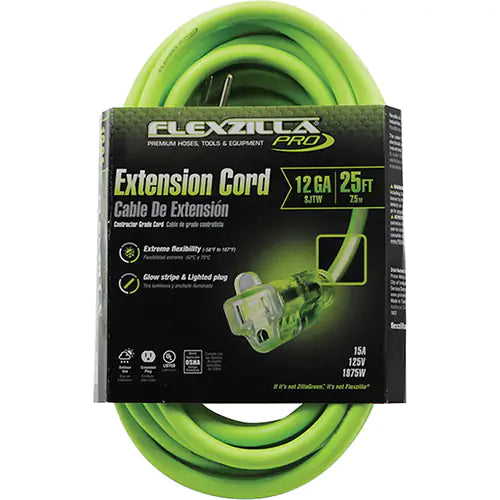 Flexzilla® Pro Industrial Extension Cord - FZ512825