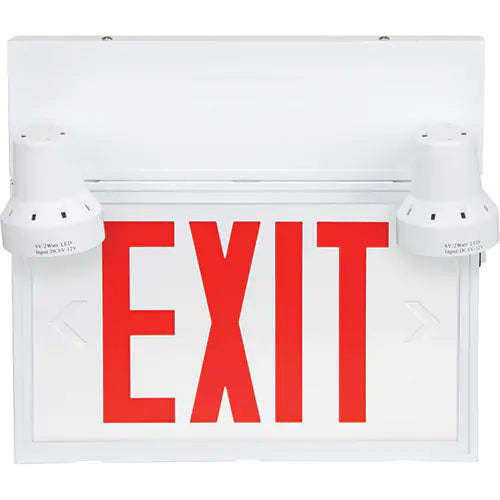 Exit Sign with Security Lights - XI789