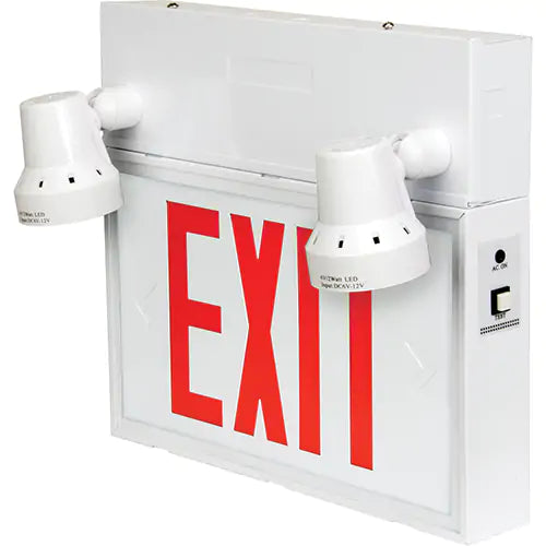 Exit Sign with Security Lights - XI789