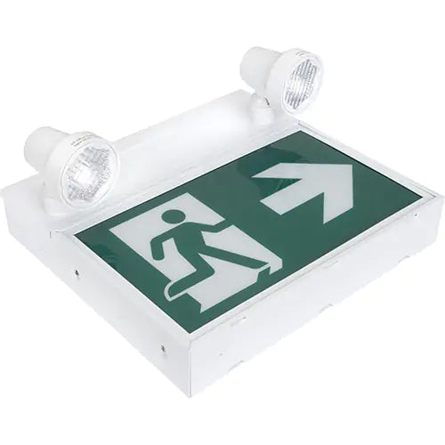 Running Man Sign with Security Lights - XI790