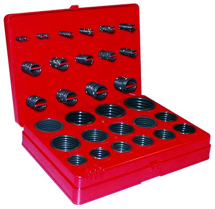 Dynaline 00150 S.A.E. O-Ring Assortment, 407 Pieces / 32 Sizes