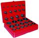 Dynaline 00150 S.A.E. O-Ring Assortment, 407 Pieces / 32 Sizes