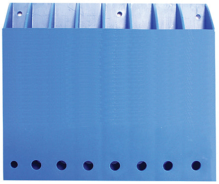 Dynaline 00285 Keystock Bin, Plastic, 8 vertical slots