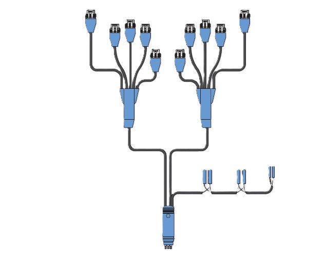 Grote (522) 01-6763-A4 Grote Ubs® Rear Sill Harness For Signal Lighting And Amber Strobe Lights