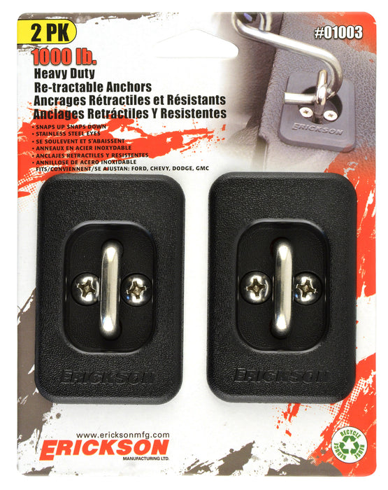 Erickson 01003 2 X 20 TOW STRAP W/ HO