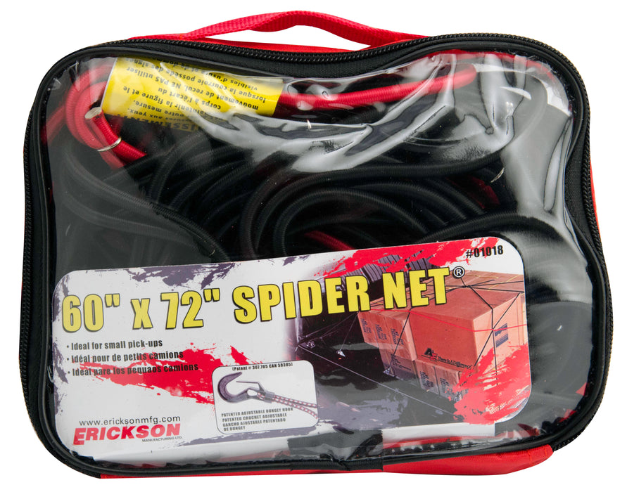Erickson (447) 01018 60"x72" Spider Net with 12 Adjustable Hooks & Storage bag