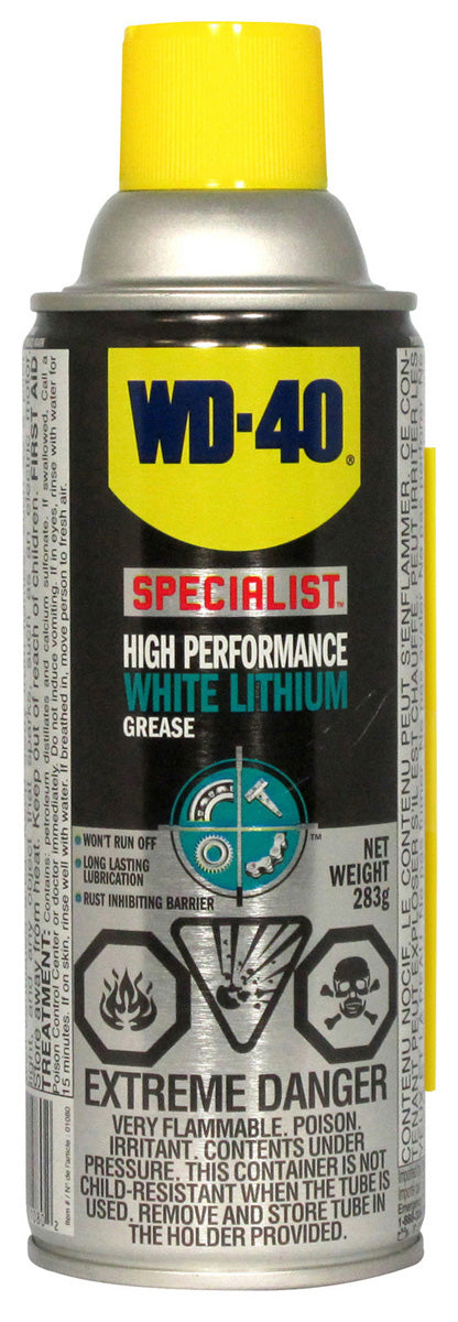 WD-40 01080 WD-40® Specialist™ High Performance White Lithium Grease 283g