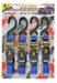 Erickson 01415 4 Pk. 1"x10' 1200 lb Rubber Handle Ratchet Straps