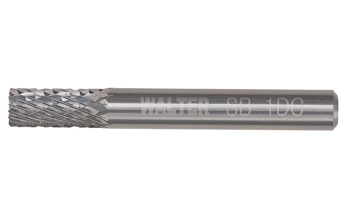 Walter 01V059 CARBIDE BURR 1/4" Shank Double Cut SB-5 DC