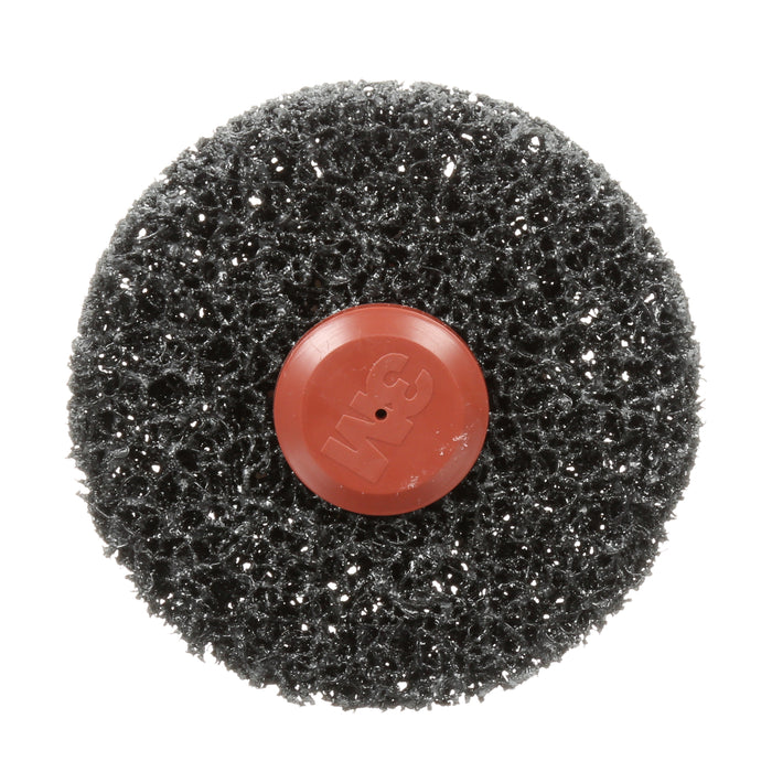 3M (815) 07466 Scotch-Brite™ Roloc™ Clean and Strip Disc, XCS, 4 in x 1/2 in (10.16 cm x 1.27 cm), Colour: Blue, 3M Stock No. 7000120779